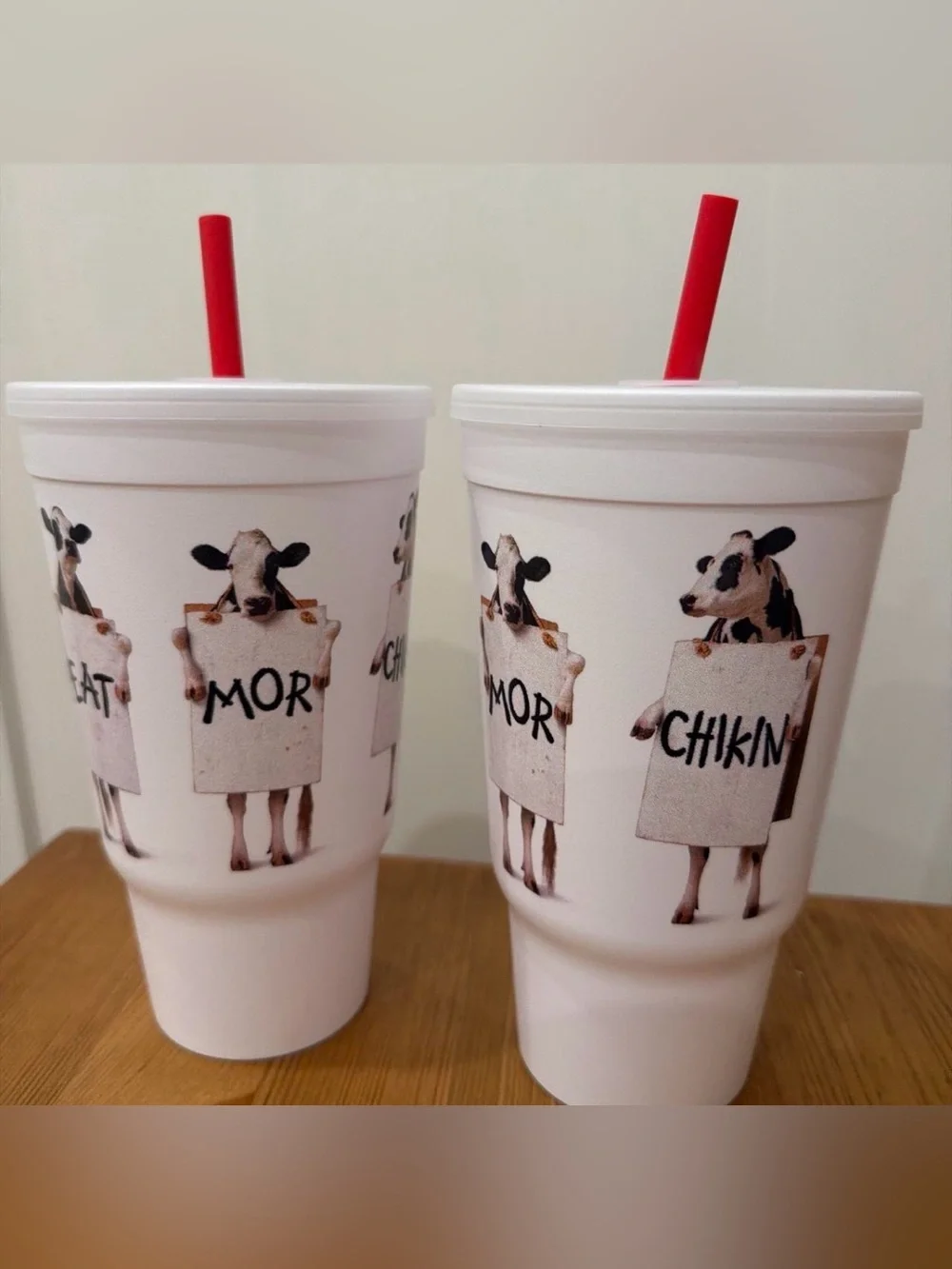 Chick-Fil-A two white
