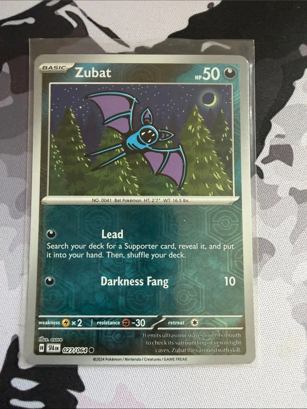 Zubat & Golbat Pokémon Evolution Reverse Holo Card Lot 🦇 | 5 Cards ✨5/$25✨