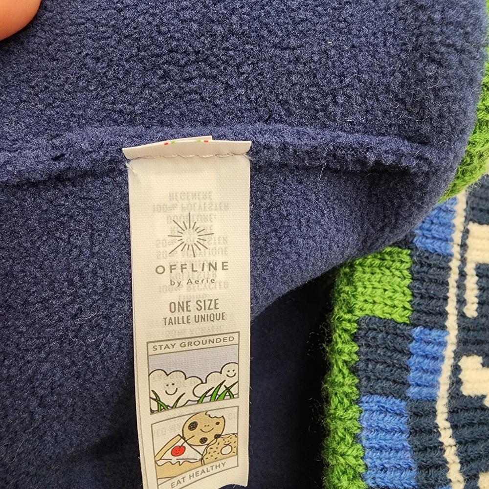 Offline By Aerie Checkered Ski Ear‎ Warmer Nwt One Size