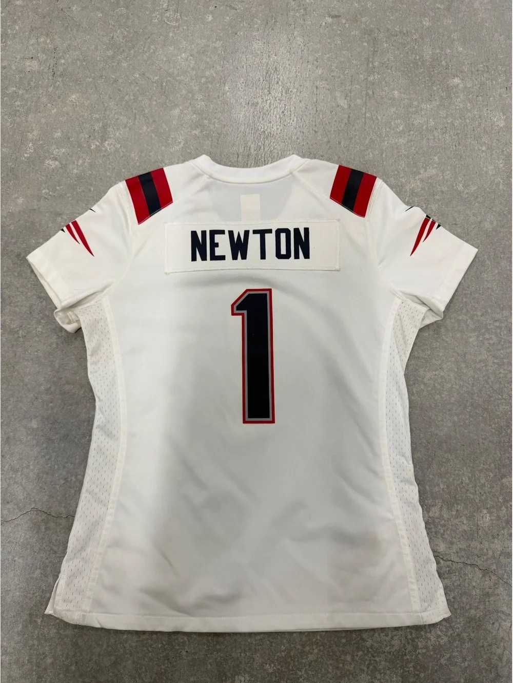 New England Patriots Women's Away Jersey Newton #1