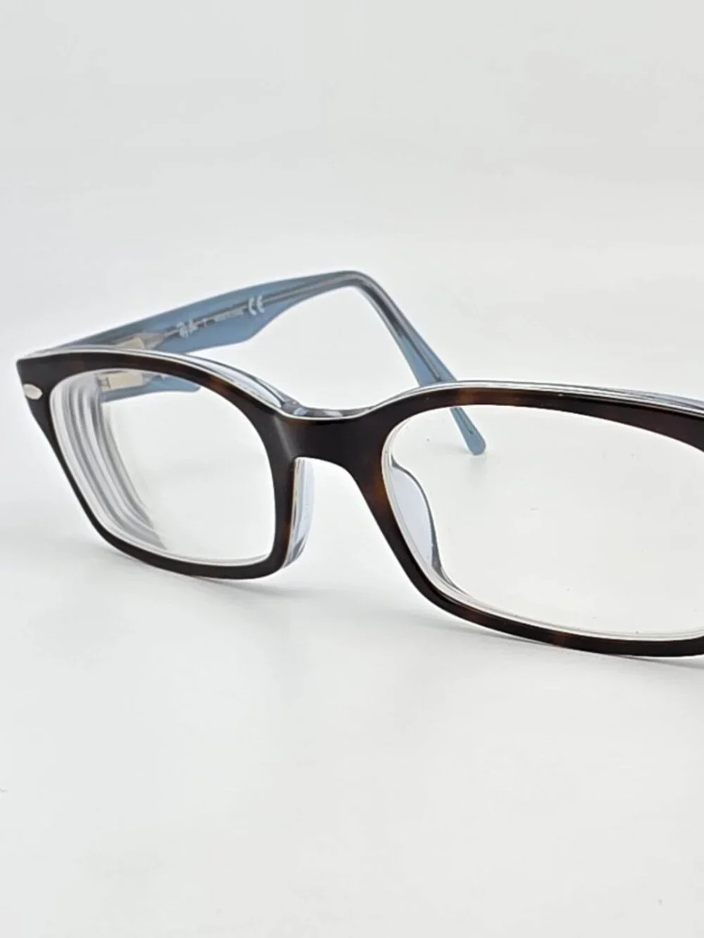 Ray-Ban RB5150 5023 Polished Tortoise Eyeglasses Frame w Flexhinge and Case 50mm