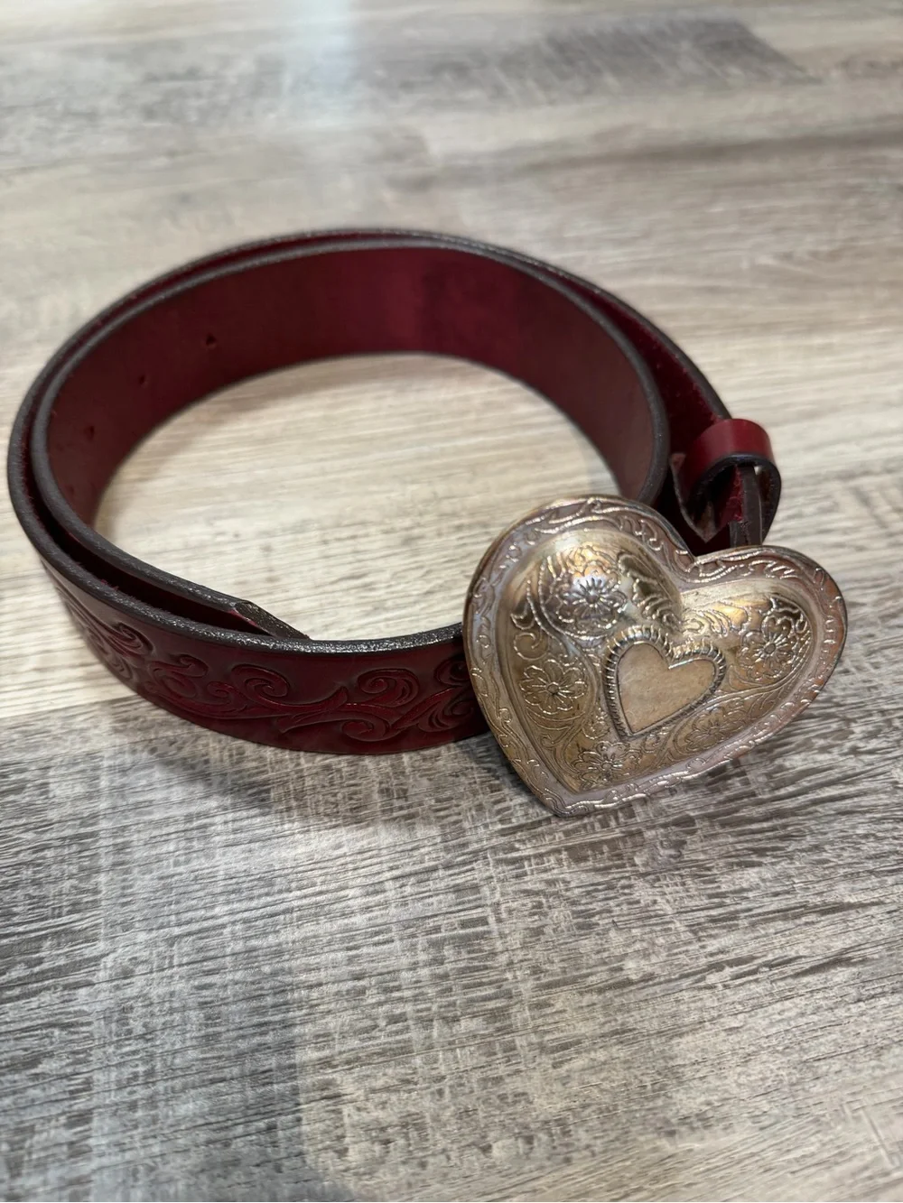 Brighton tooled leather