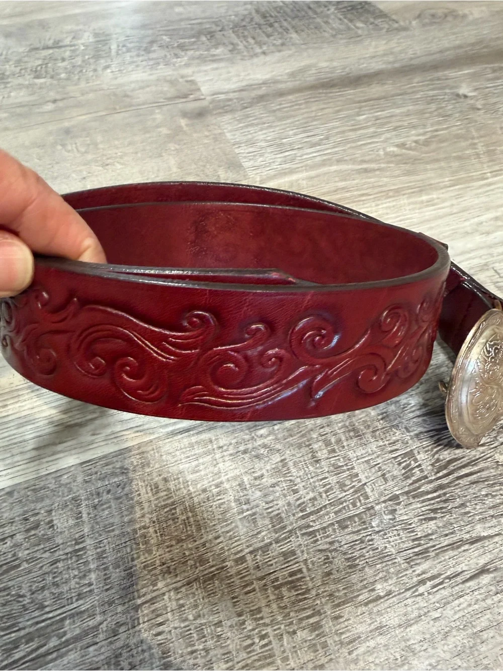 Brighton tooled leather