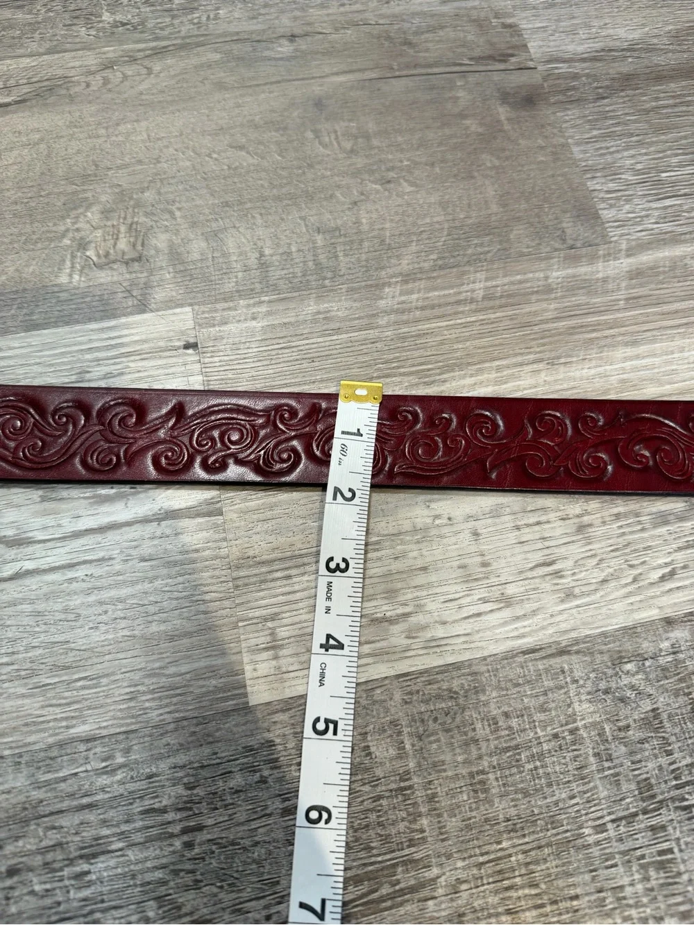 Brighton tooled leather