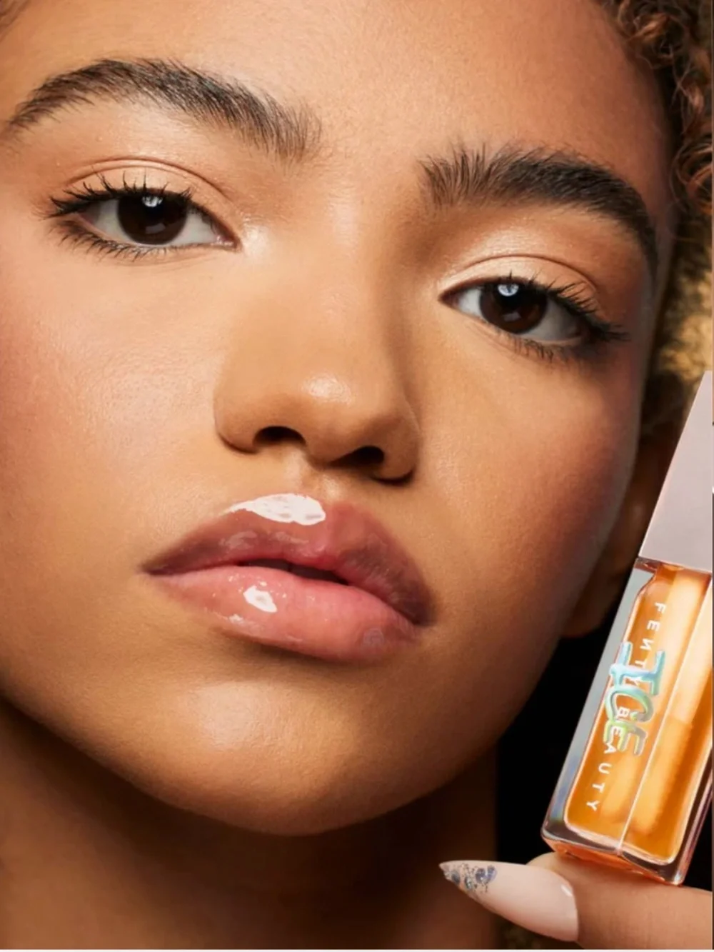 NWT Fenty Beauty GLOSS BOMB ICE COOLING LIP LUMINIZER- Melon Chillz