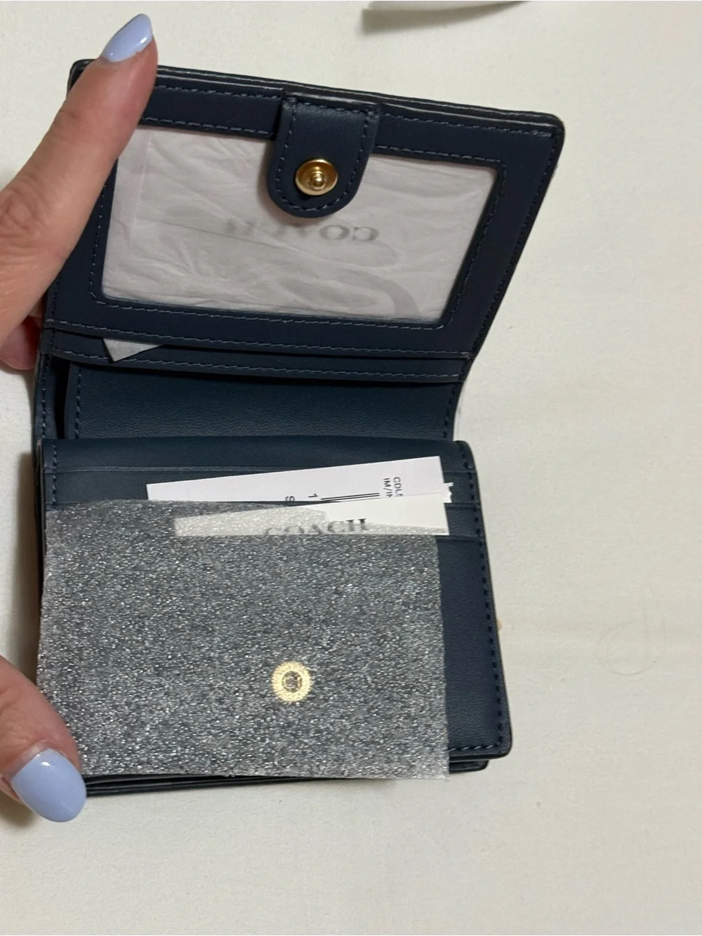 Coach square compact