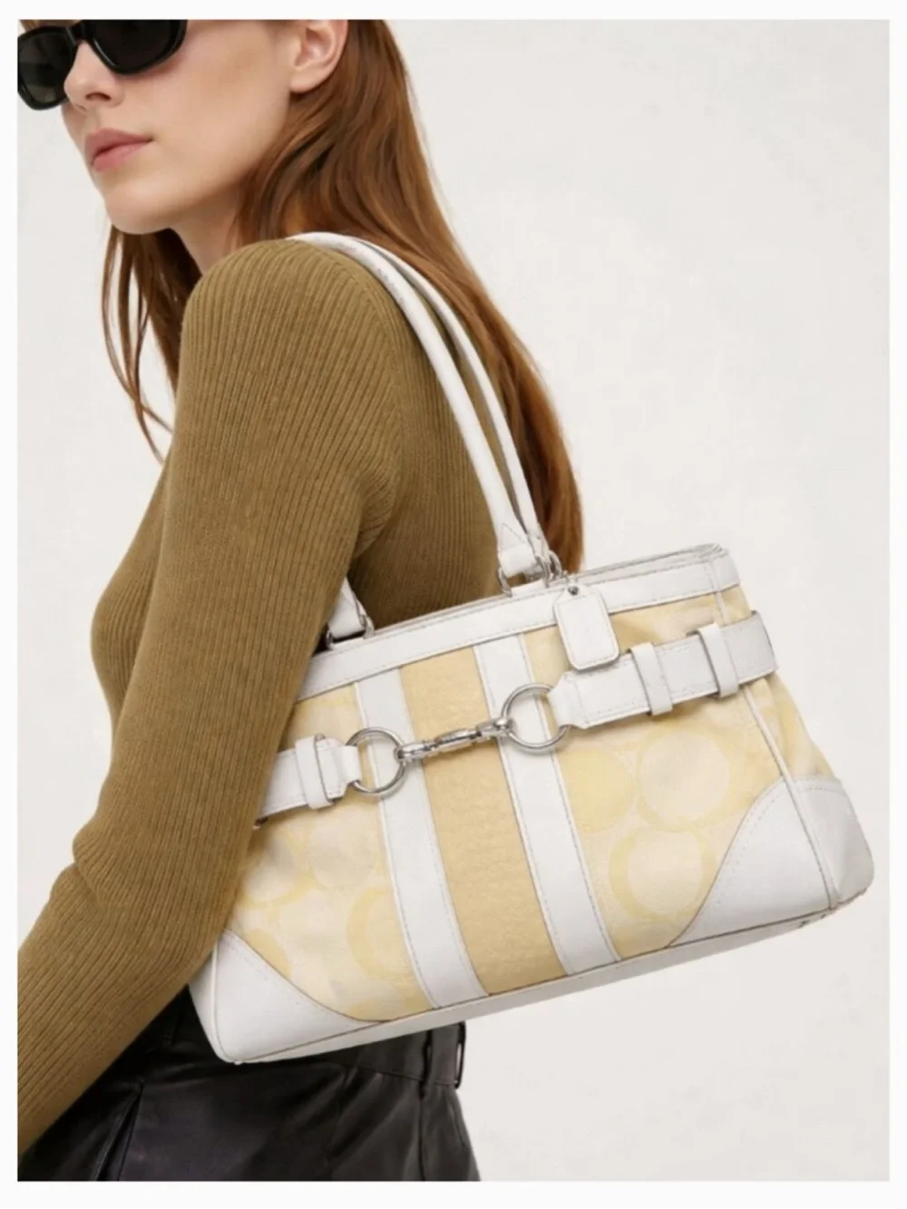 Coach “coach” coat seams