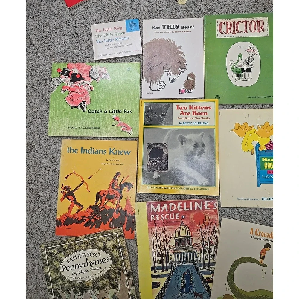 Lot of 14 Vintage Mixed Authors Fiction Softcover Kids‎ Children's Story Books