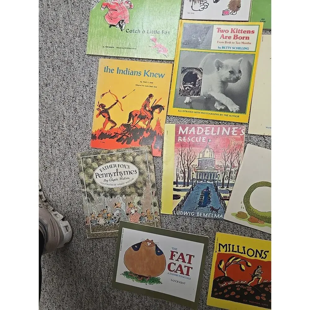 Lot of 14 Vintage Mixed Authors Fiction Softcover Kids‎ Children's Story Books