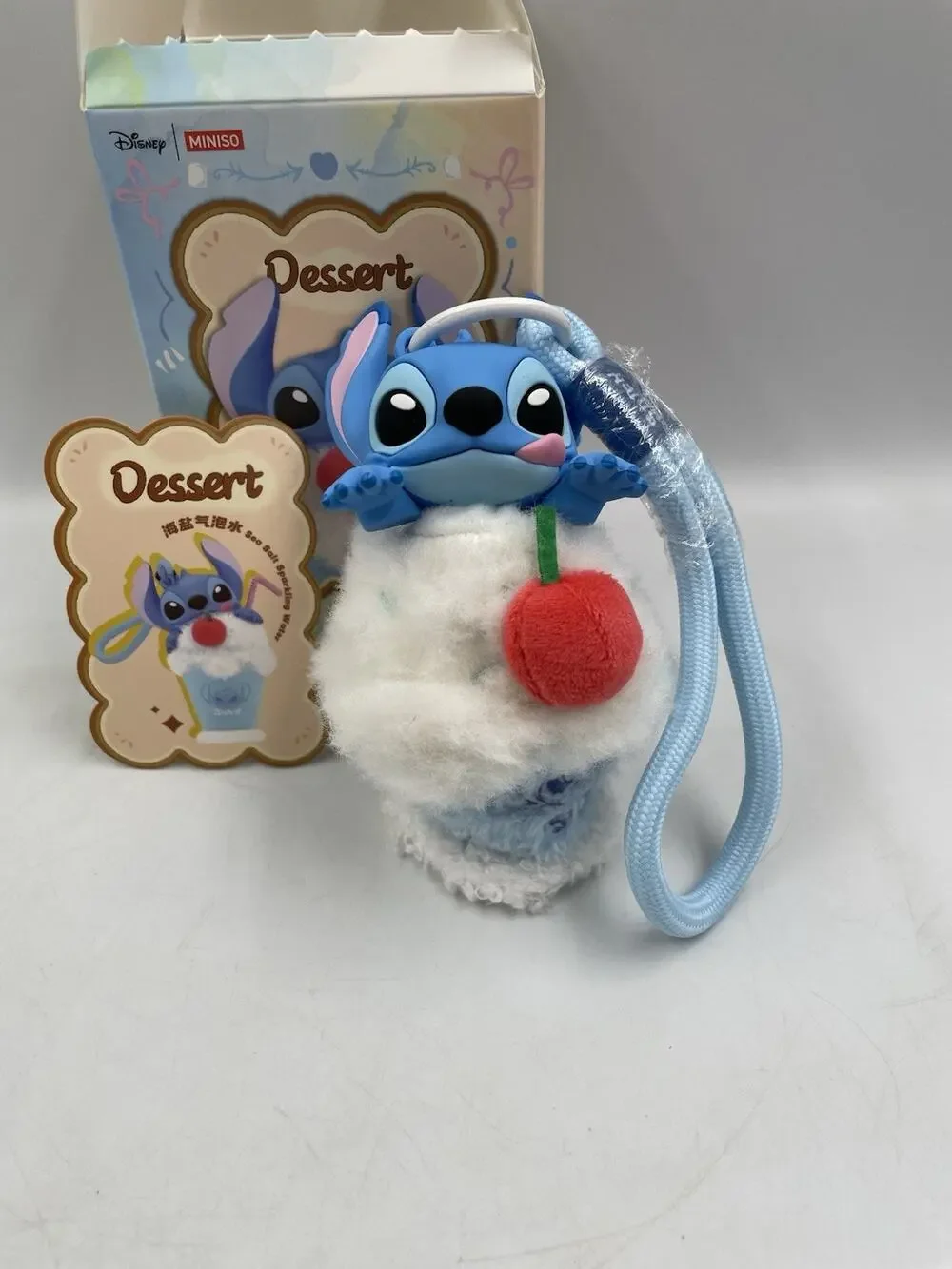Miniso x Disney Food Stitch Dessert Vinyl Plush - Sea Salt Sparkling Water