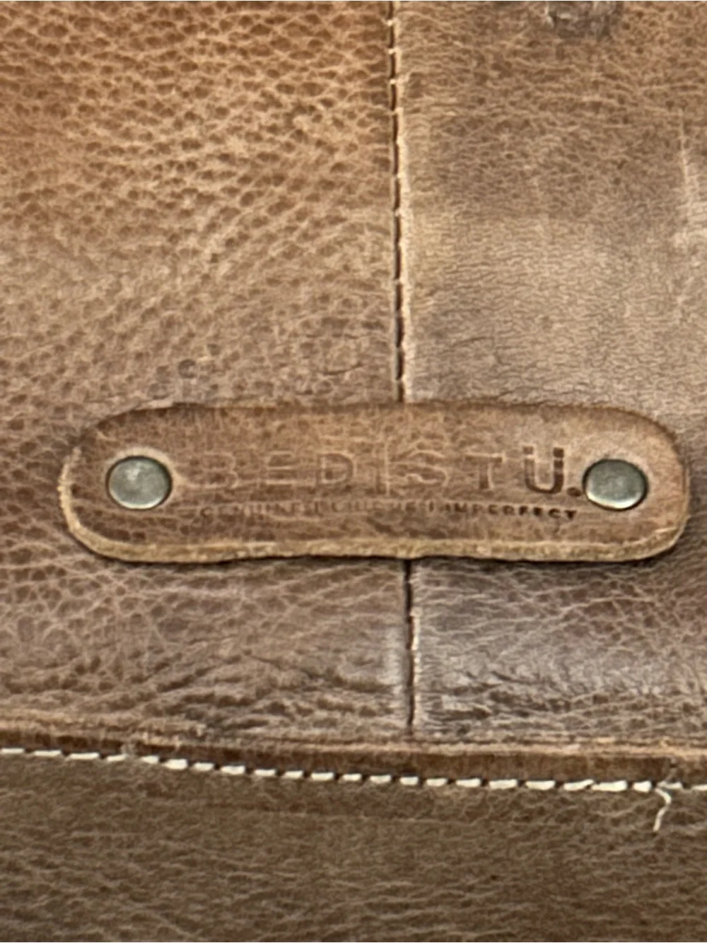 Bed Stu Rockaway X-Large Leather Tote Handbag