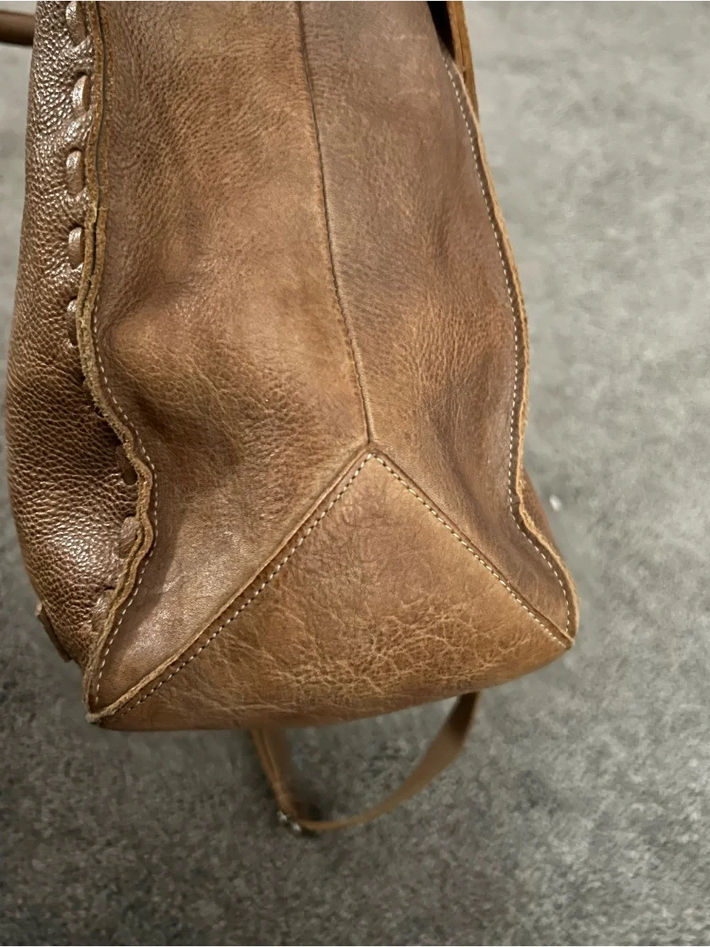 Bed Stu Rockaway X-Large Leather Tote Handbag