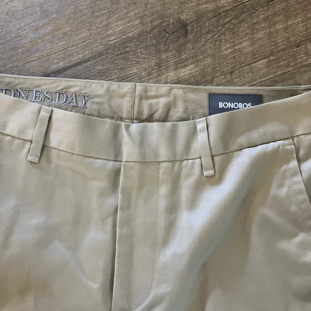 Bonobos‎ Wednesday Pants Mens 29x32 Beige Chino Straight