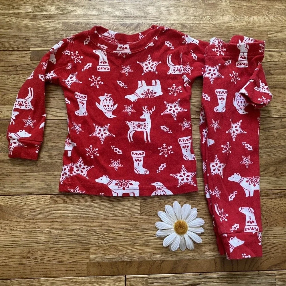 Carter's Christmas Pajamas Size‎ 6 Months