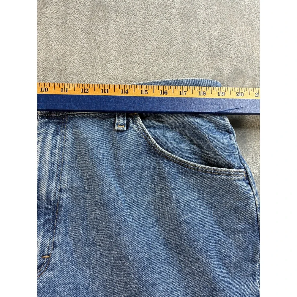 Wrangler‎ Hero Originals Men's Blue Denim Shorts 38x9 Relaxed Fit  Medium Wash