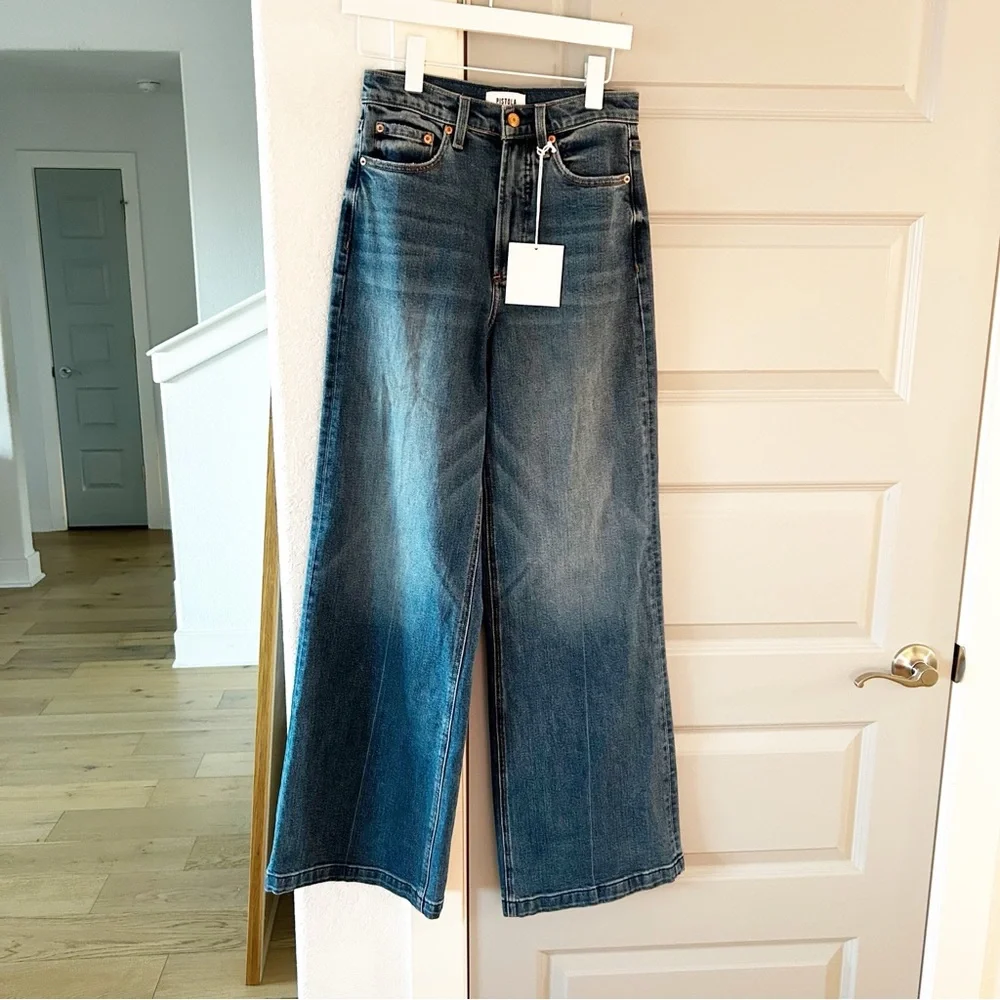 NWT Pistola Lana Wide Leg Jeans Cider
