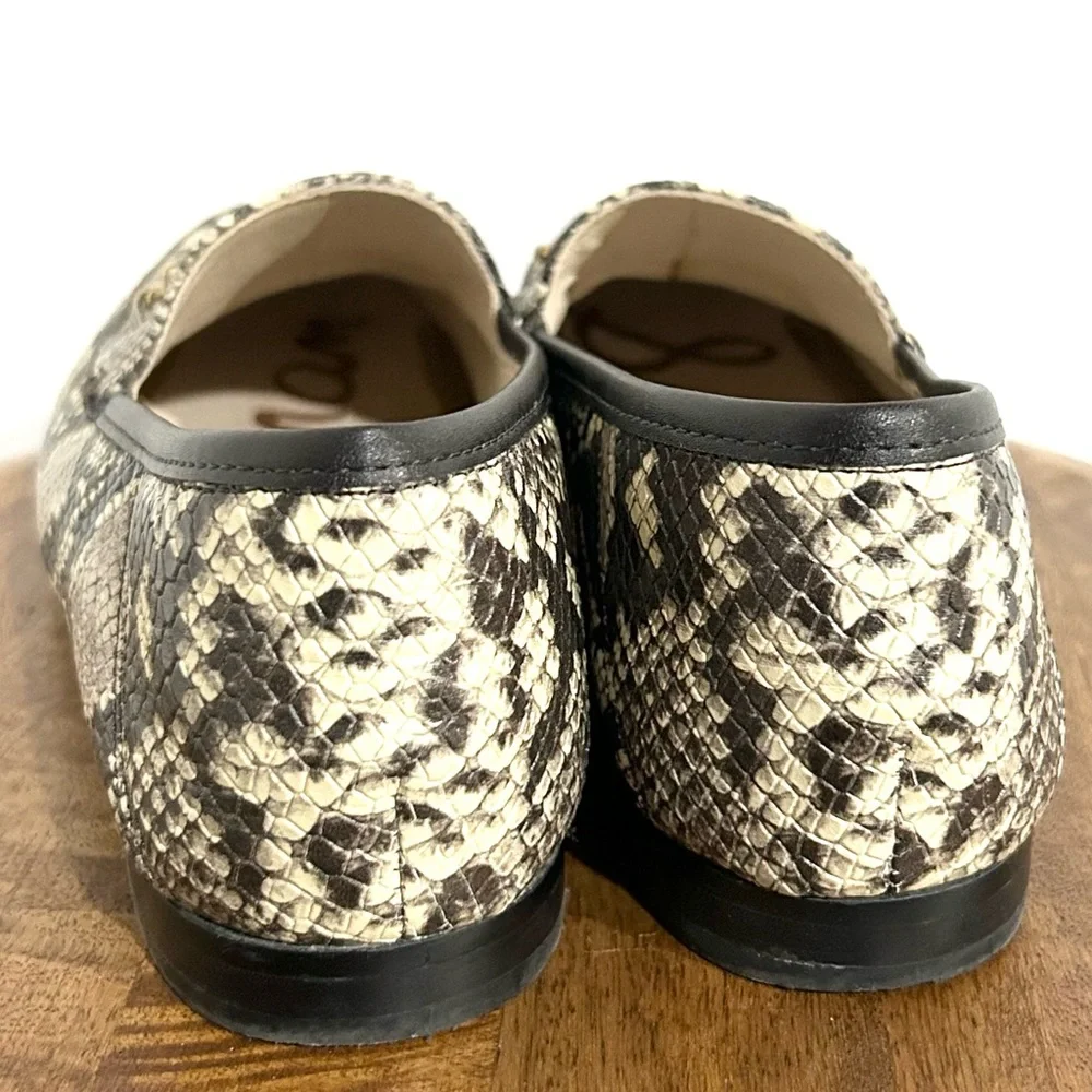Sam Edelman Lior‎ Roccia Snake Print Leather Loafer 7.5