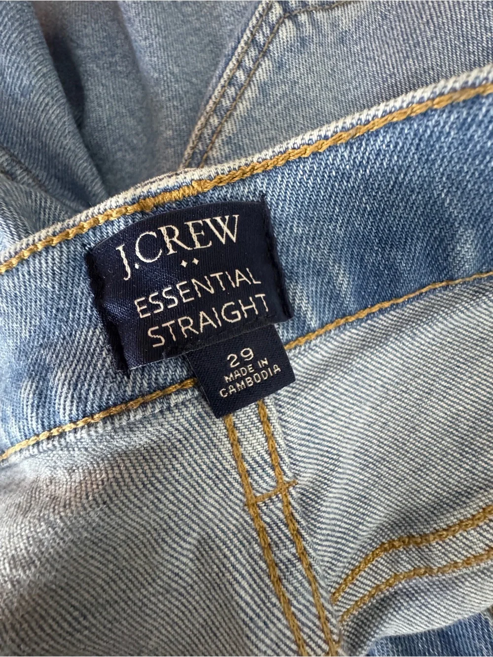 J. Crew leg retrocore work