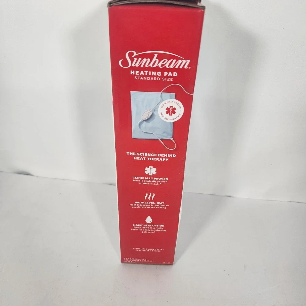 Sunbeam heating pad
