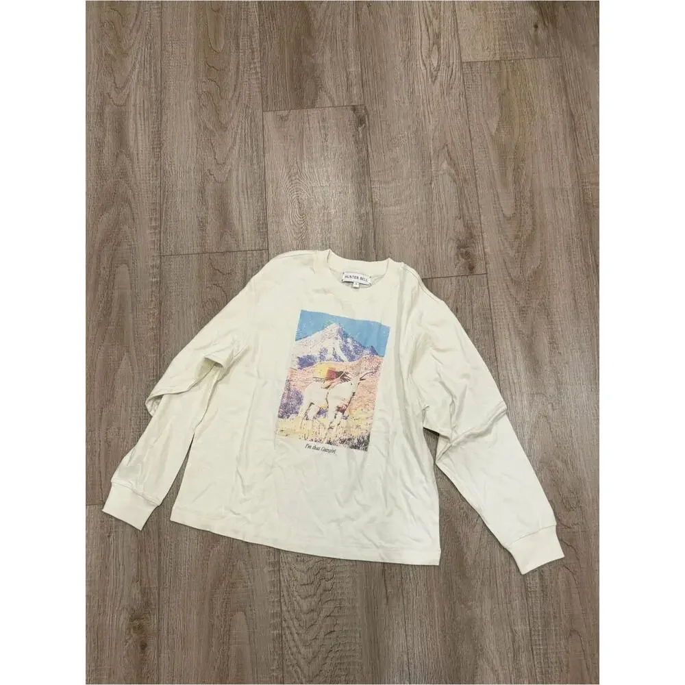 Hunter Bell I’m That Cowgirl Long Sleeve Graphic Tee Small
