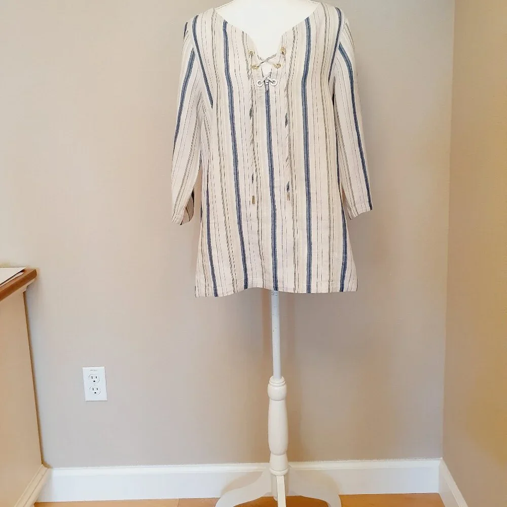 Tommy Bahama Linen Blend Tunic  NWT