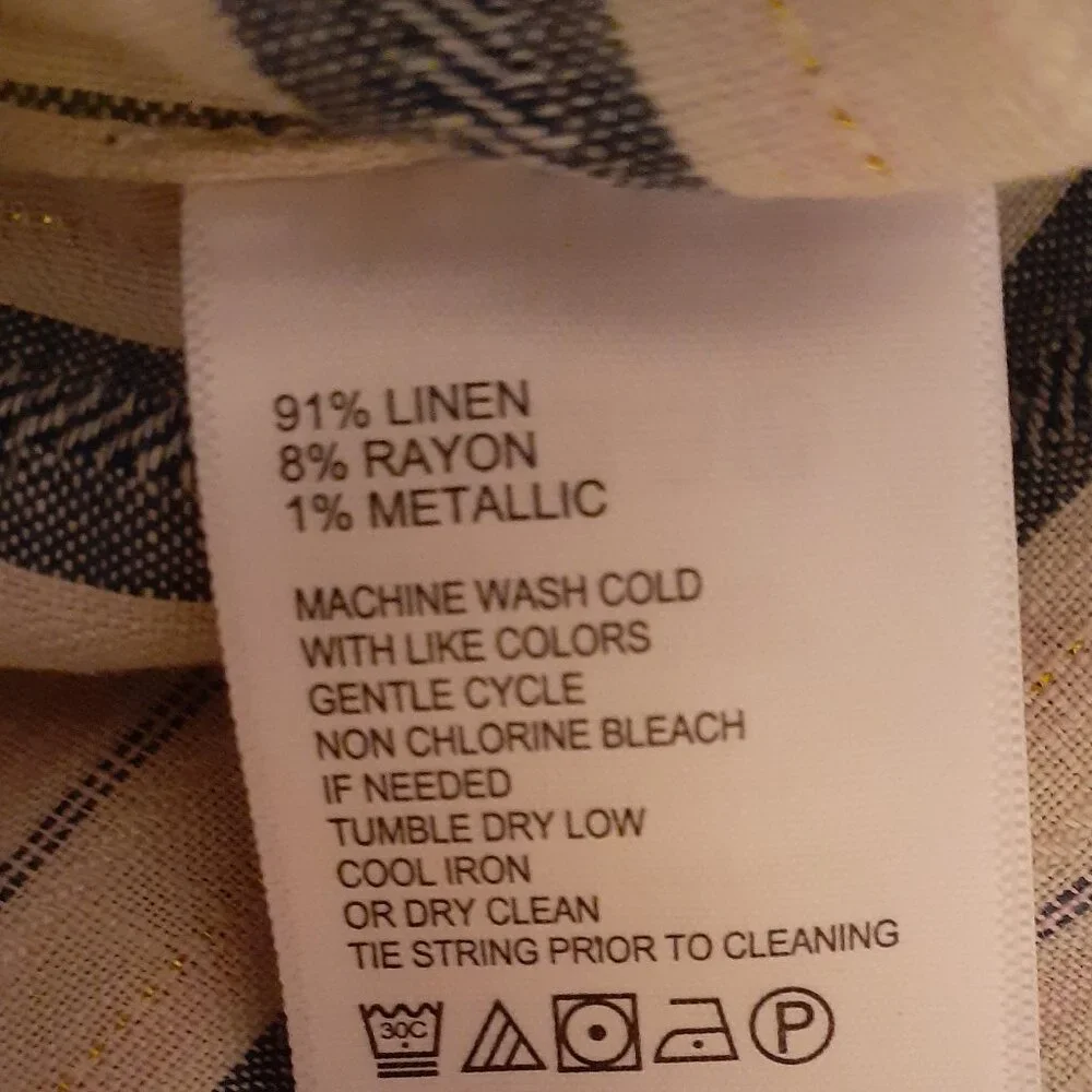 Tommy Bahama Linen Blend Tunic  NWT