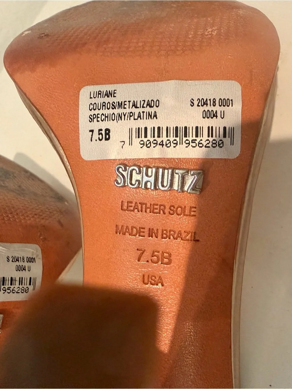 SCHUTZ slingback sandals