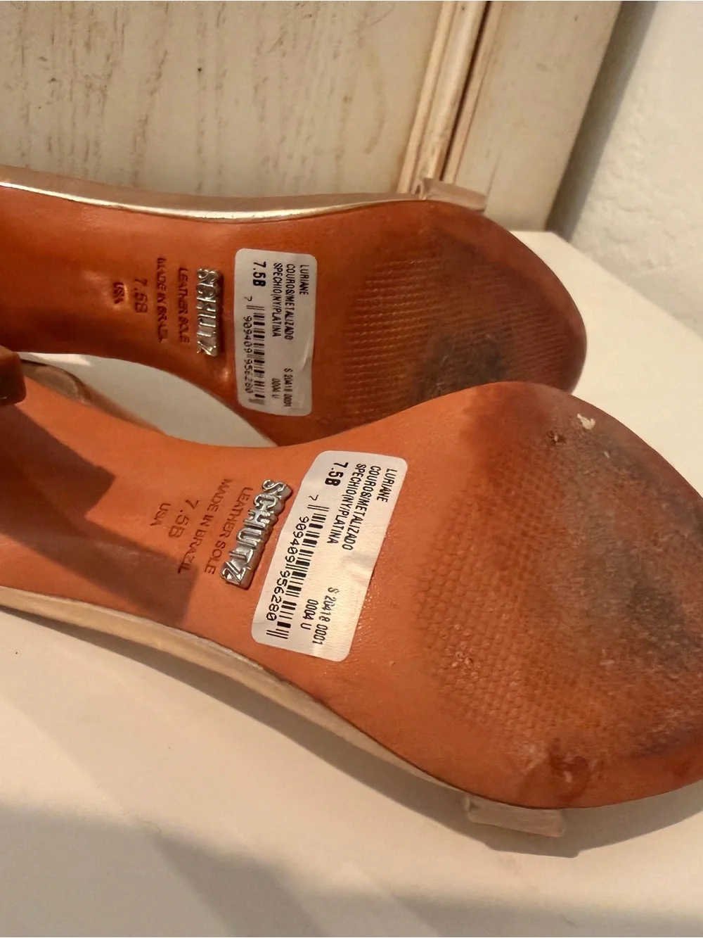 SCHUTZ slingback sandals
