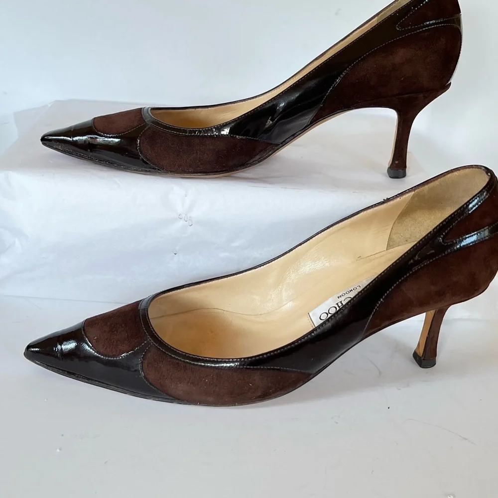 Jimmy Choo dark brown