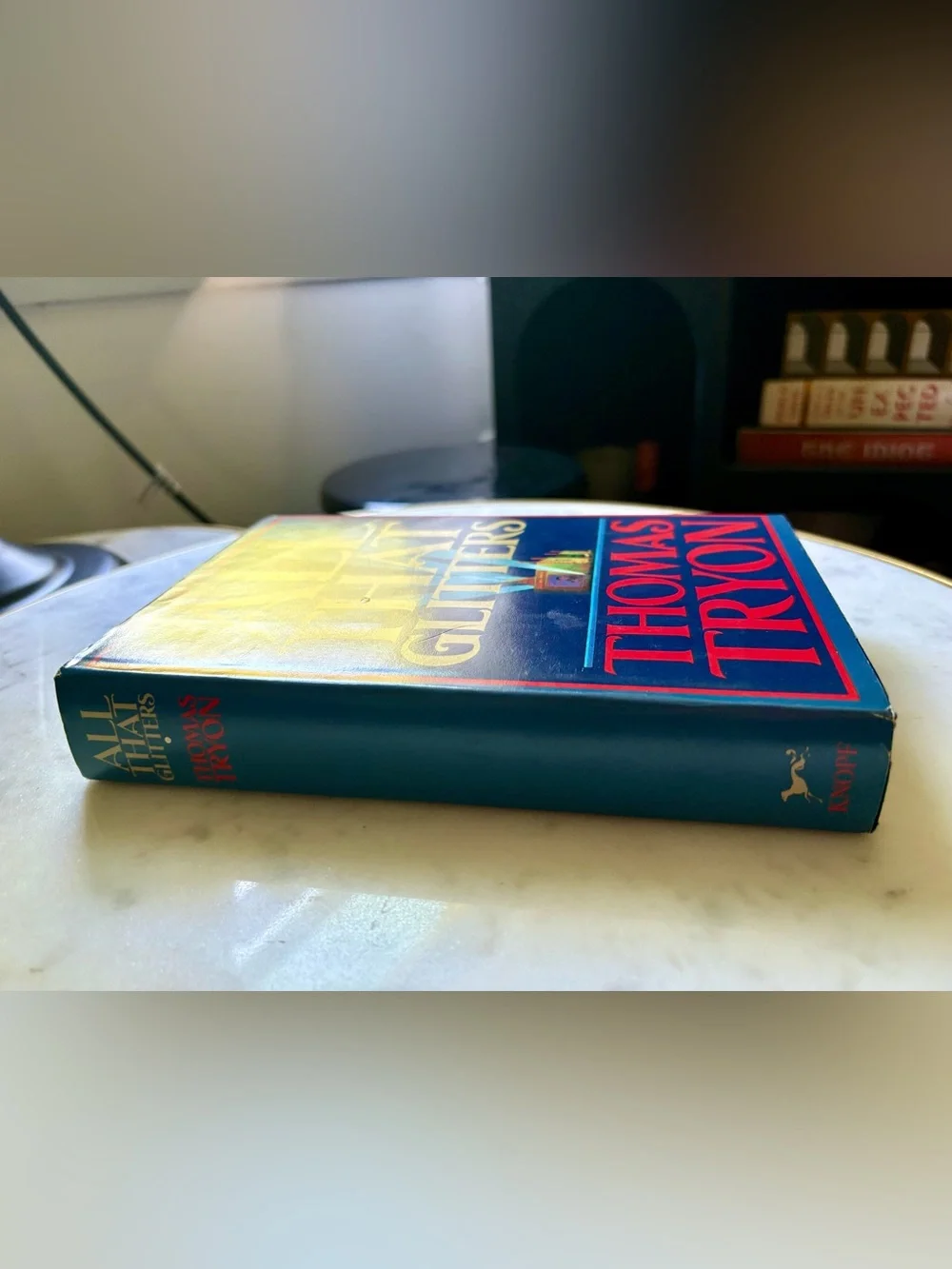 All That Glitters by Thomas Tryon Hardcover Book
