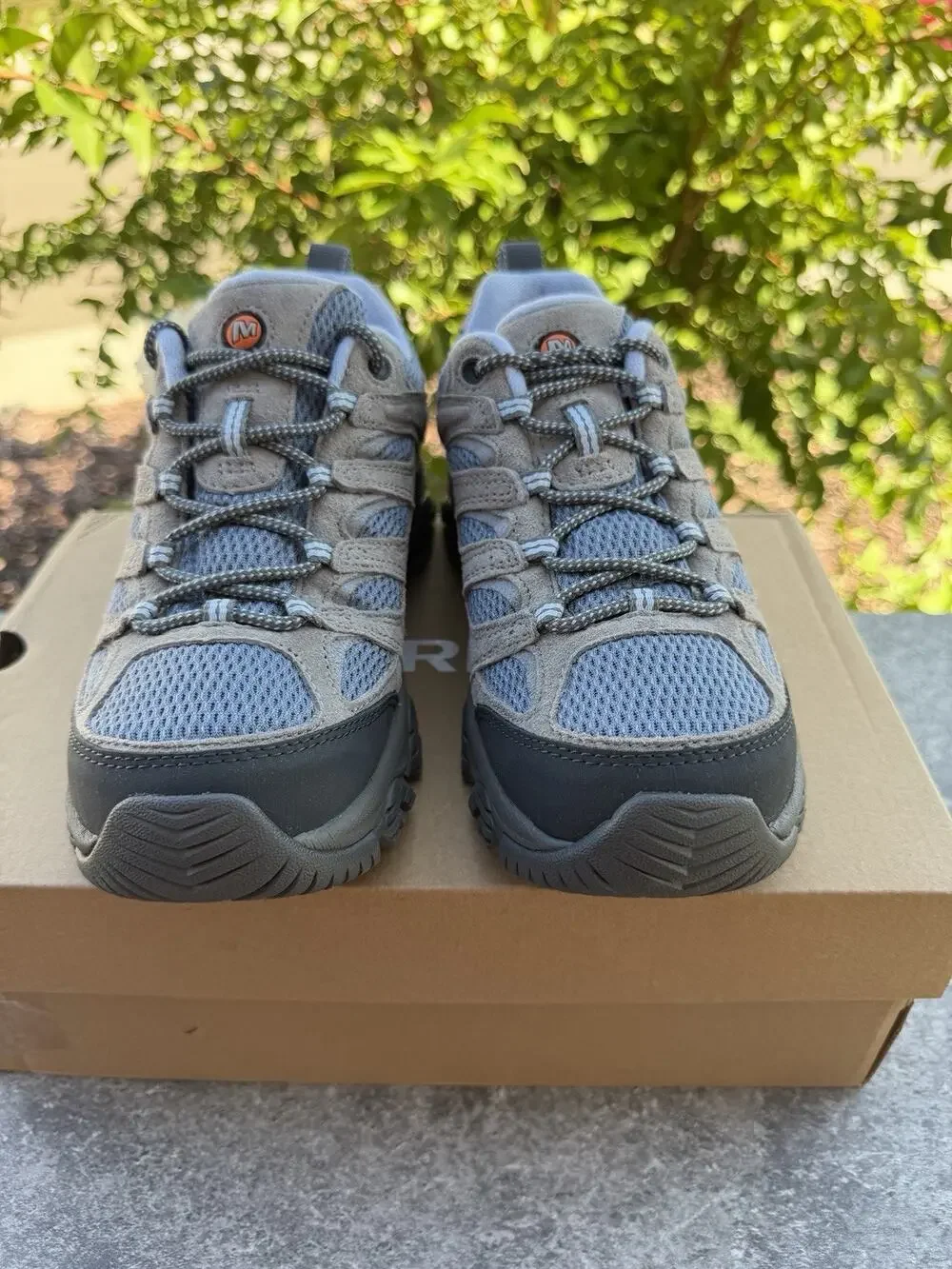 Merrell Women’s Moab 3 Low Hiking Shoes Smoke (Fumee) Size 8 8M NIB