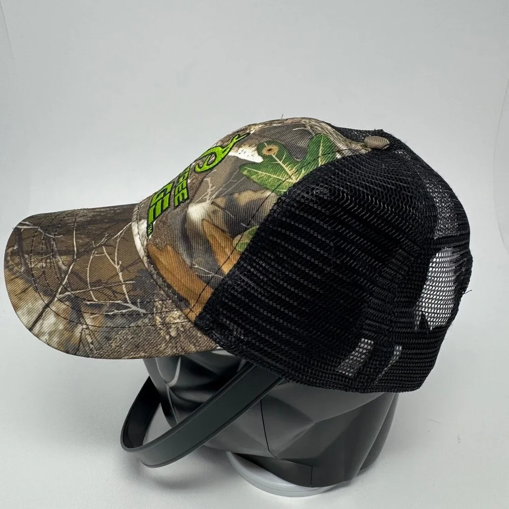 Realtree Edge Camo Trucker Hat Mesh Back Snapback Hunting Fishing Cap Mens OSFM