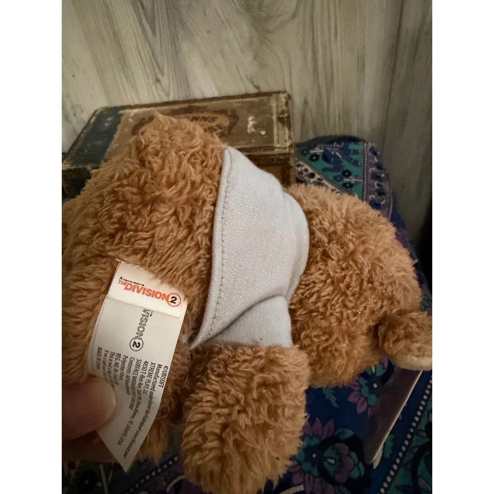 Ubisoft Tom Clancys The Division 2 Tommy the Teddy Bear Plush Backpack Clip NWT