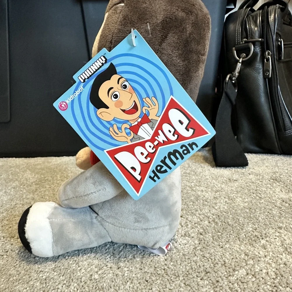 Kidrobot Pee-wee Herman Plush Phunny New With Tags
