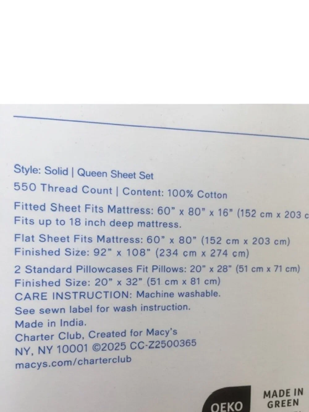 Charter Club brand new