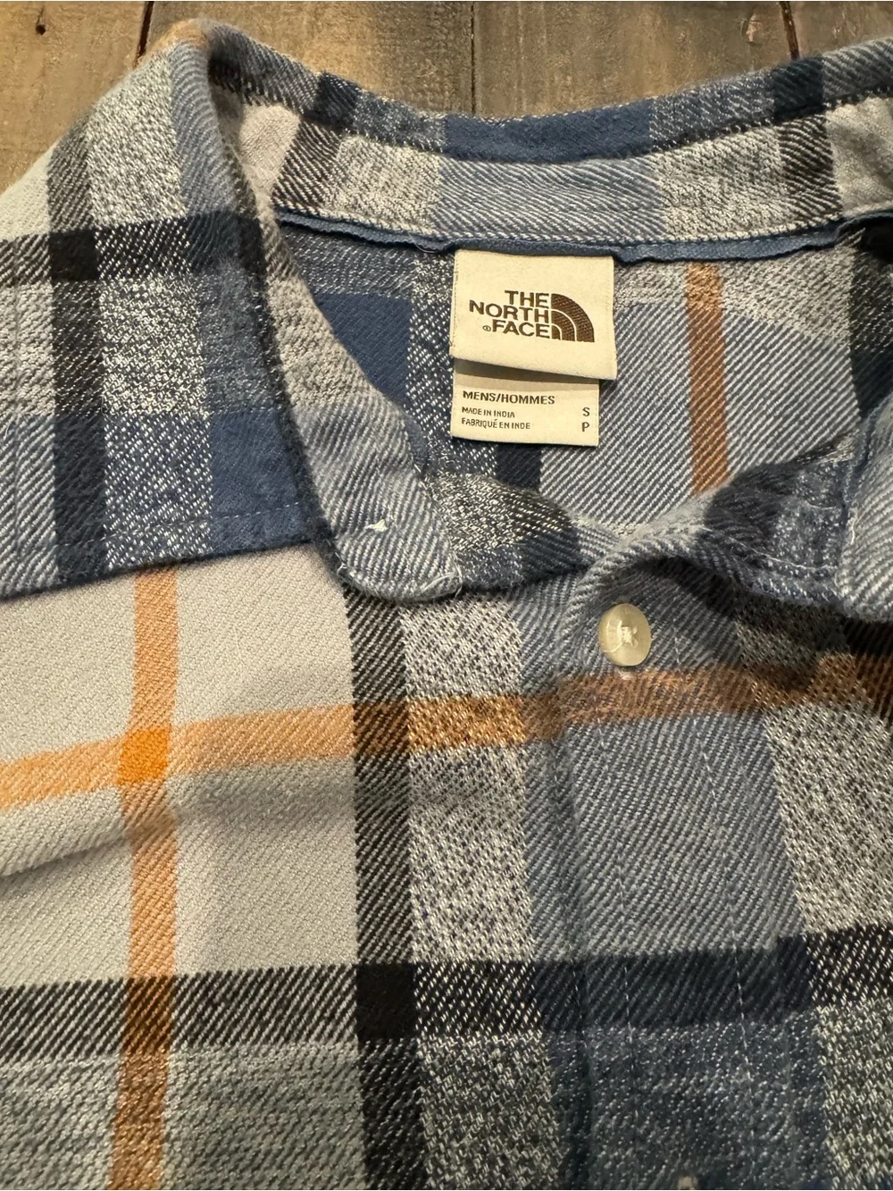 The North Face casual plaid