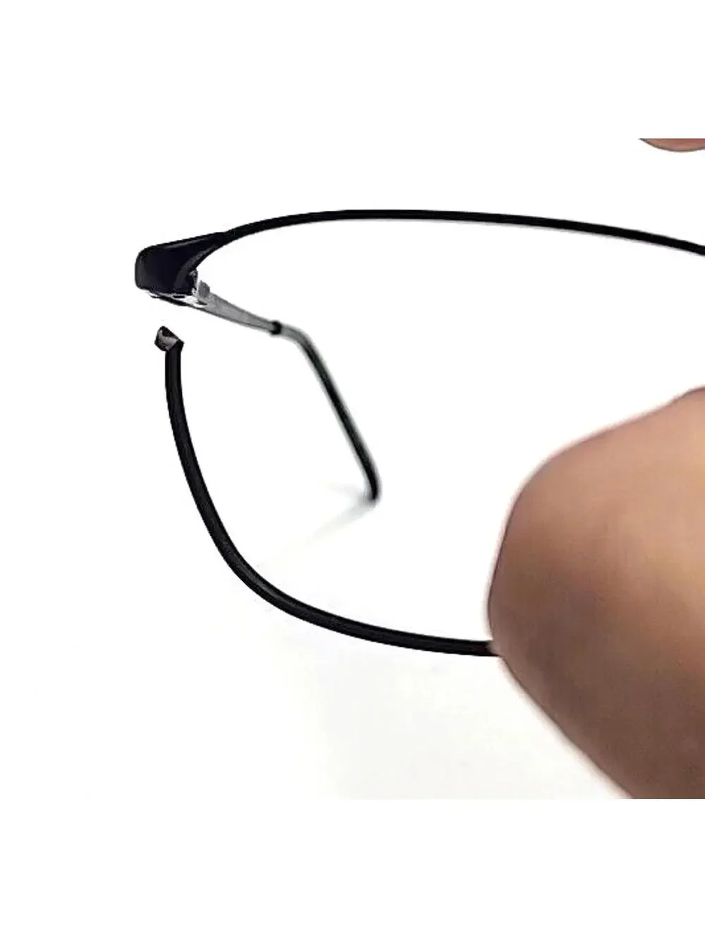 Ray Ban RB3132 006 BLACK Metal Square Sunglasses Frame 56-18 READ