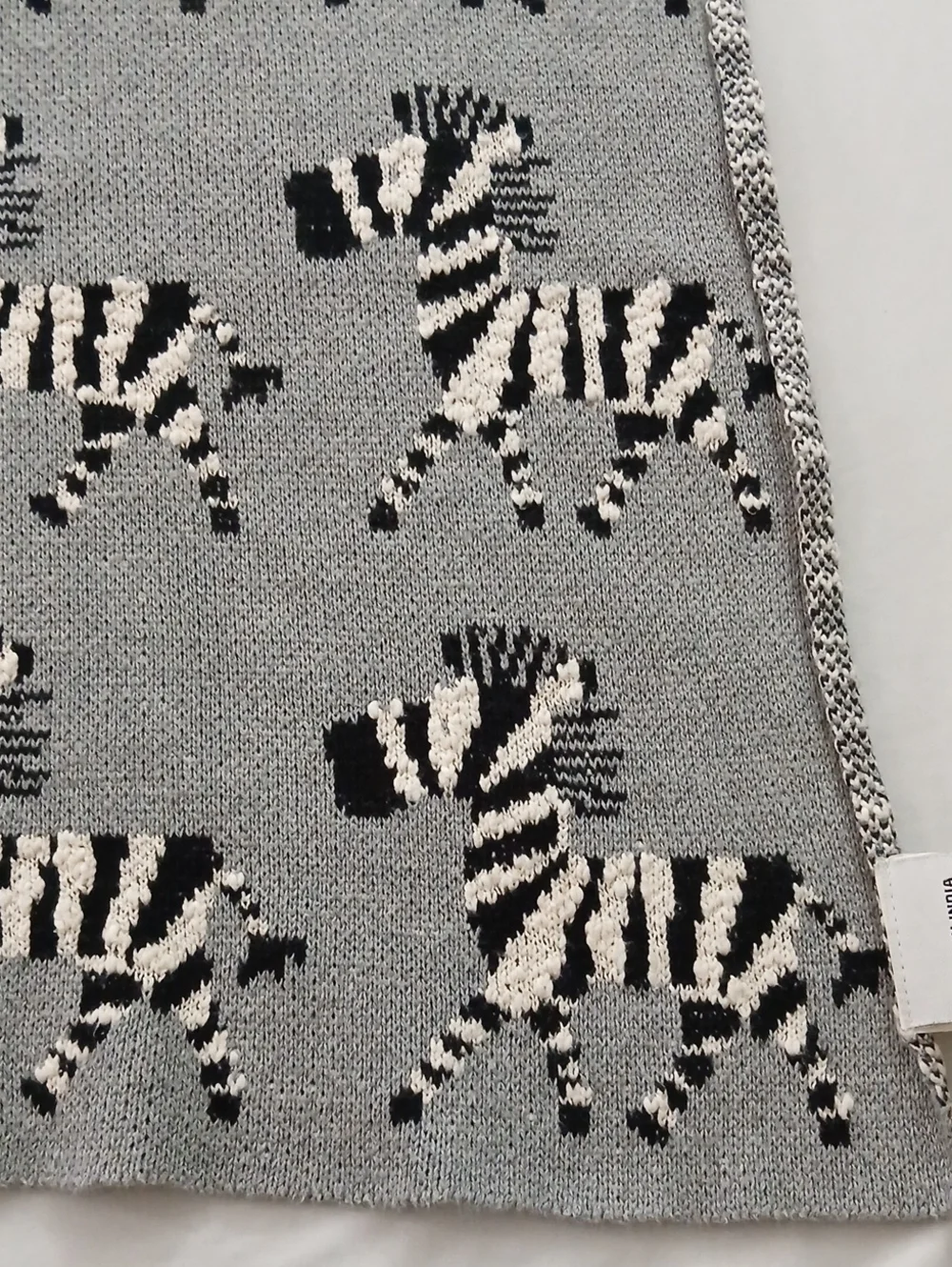 Zebra Baby Blanket