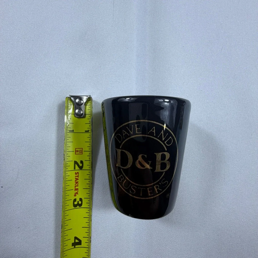 Dave‎ and Busters Shot Glass Lot of 5 Dallas Spring Fling 2002 Arcade Barware