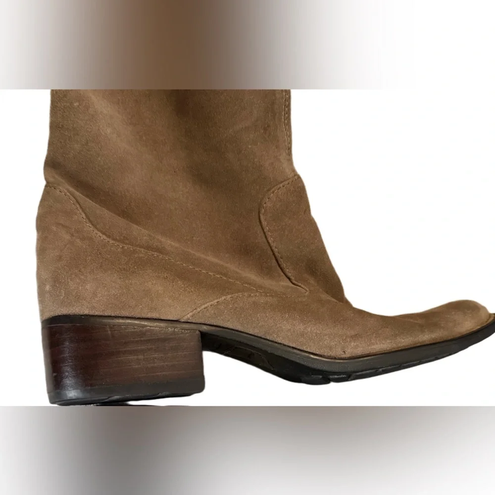 BedStu Taupe SuedeTaupe Boots Size 9