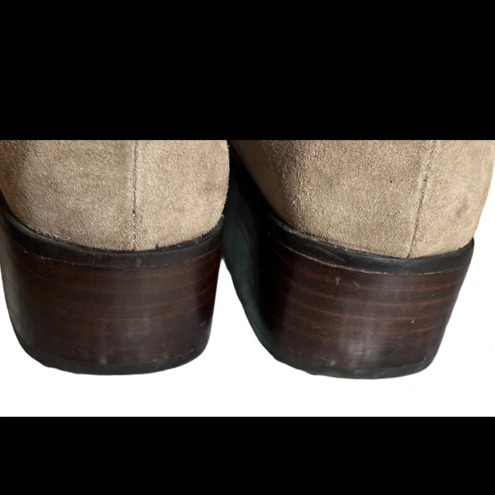 BedStu Taupe SuedeTaupe Boots Size 9