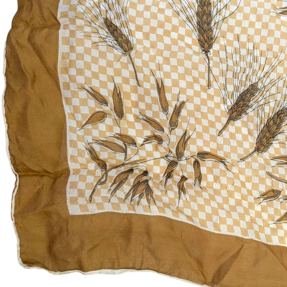 Vintage sheer scarf