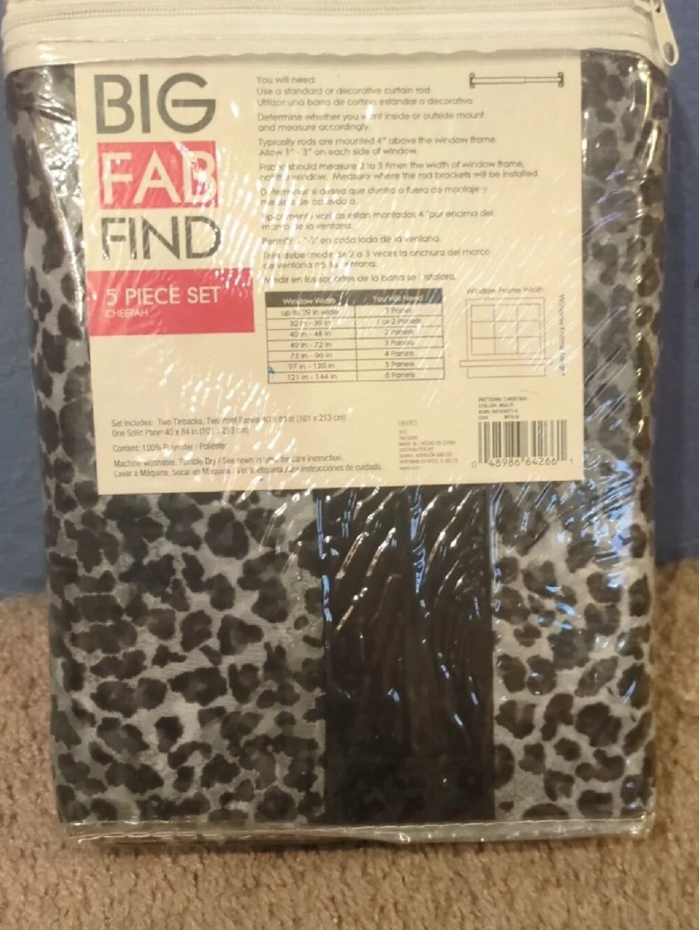 Big Fab Find packaged piece