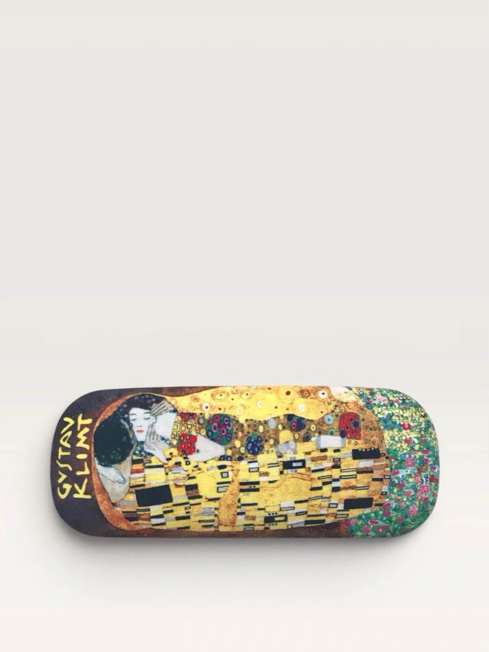 Gustav Klimt Eye Glass Case The Kiss Art Hard Shell Art Nouveau Style