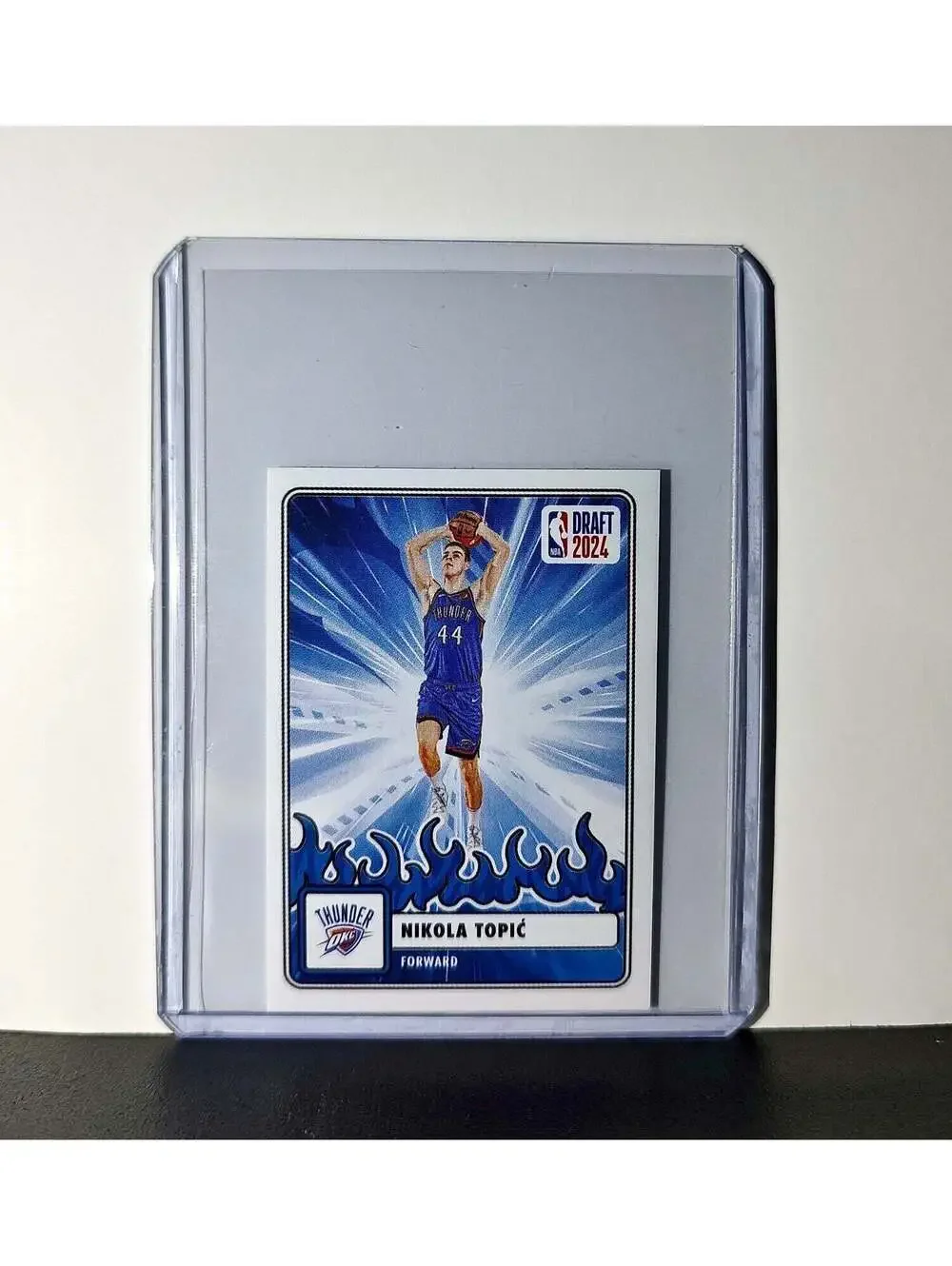 Nikola Topić Rookie Draft 2024-25 Panini NBA #90 Sticker Oklahoma City Thunder