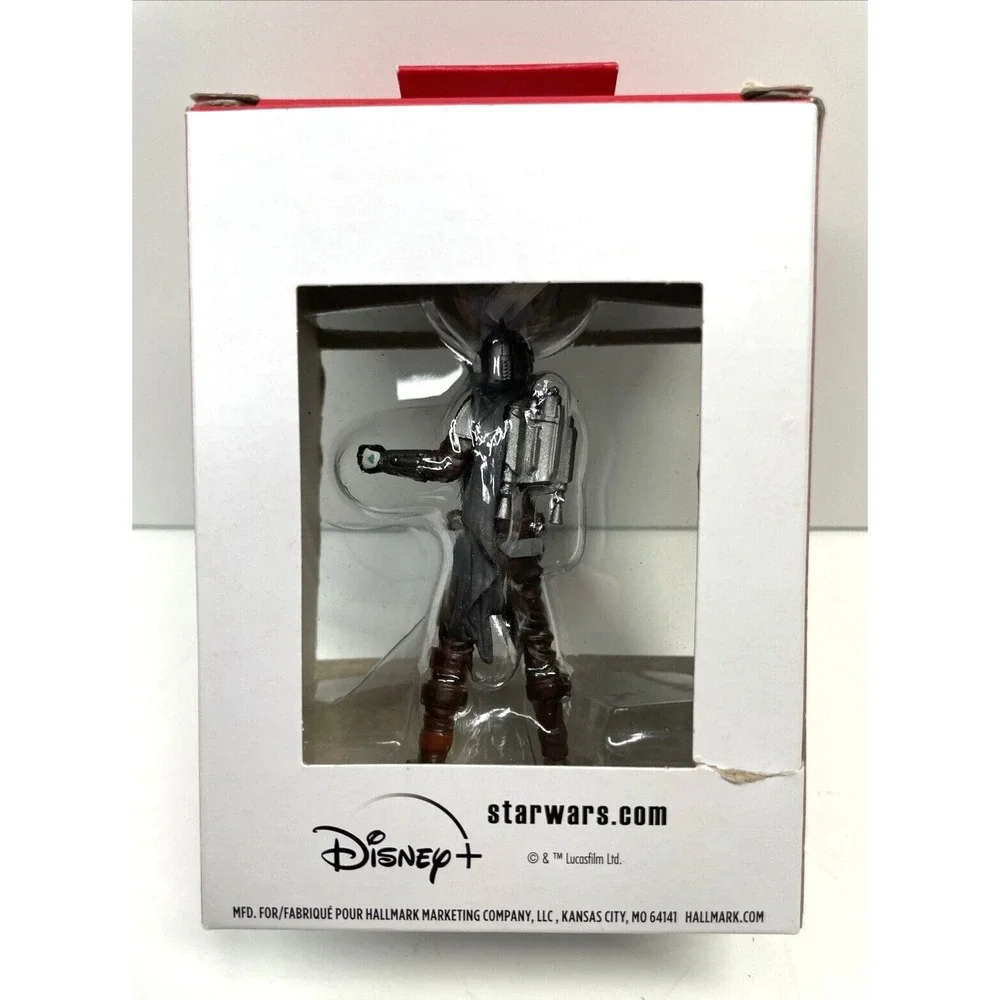 Hallmark‎ The Mandalorian Ornament Disney Star Wars Din Djarin Figure 2023