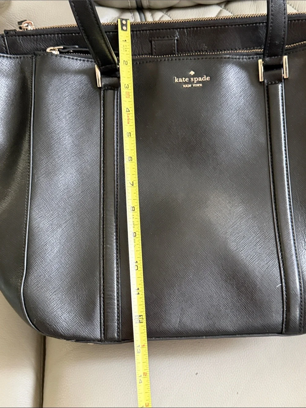 kate spade structured black