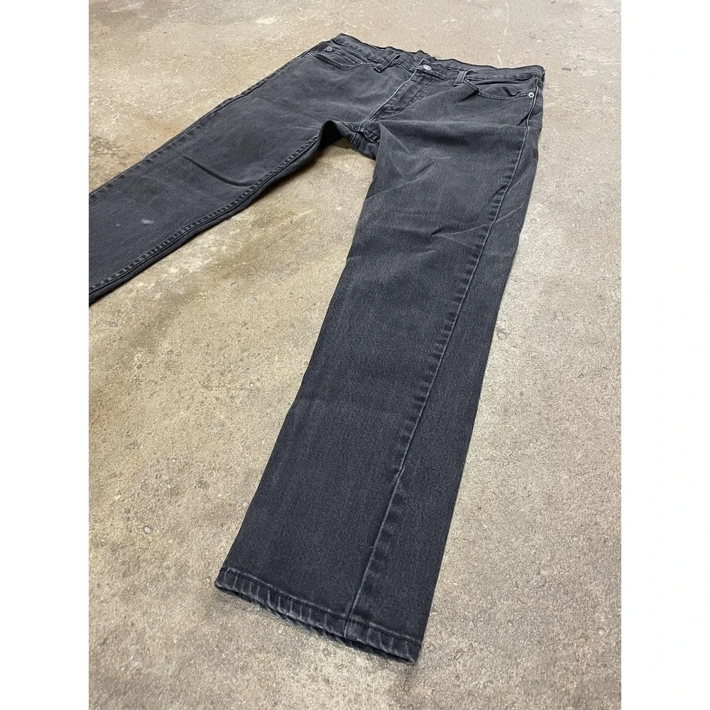 Levis loops charcoal back