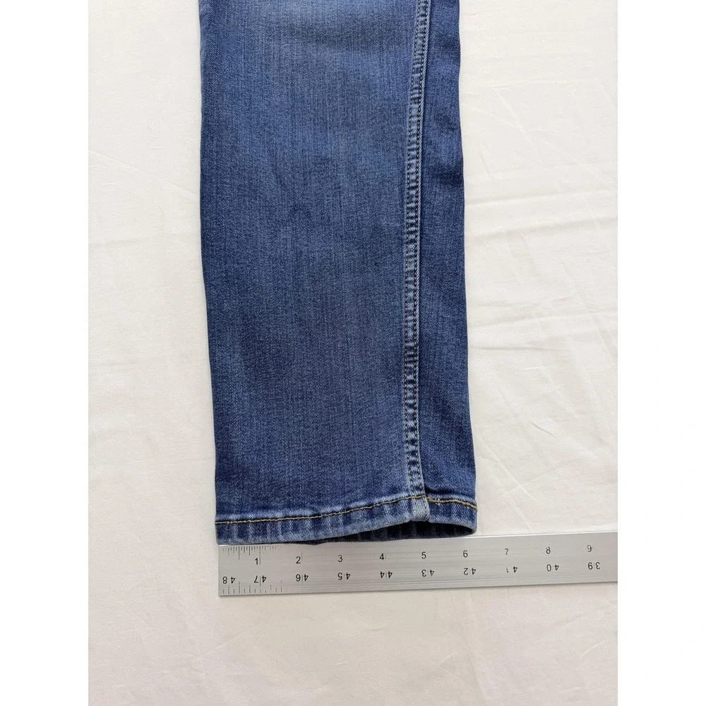 Levi's 502 Jeans Mens 33x32 Blue Medium Wash Regular Tapered‎ Denim Pants