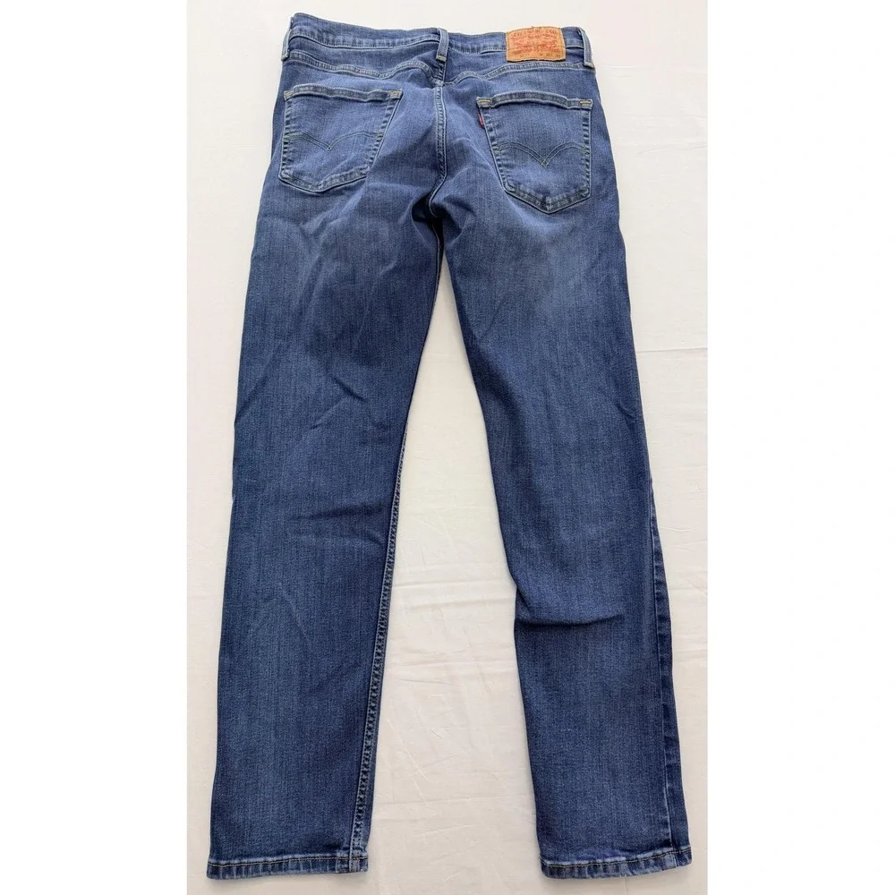 Levi's 502 Jeans Mens 33x32 Blue Medium Wash Regular Tapered‎ Denim Pants